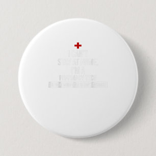 Ich Bleibe auf Zuhause Im a Pharmacy Tech TShirt Button
