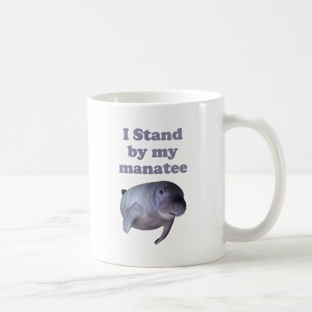 Ich bleibe bei meinem Manatea Kaffeetasse (Rechts)