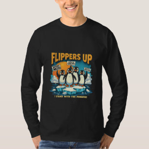 Ich bleibe bei Pinguinen T-Shirt