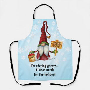 Ich Bleibe Gnome... Ich Gemeine Nummer für die Fe Schürze