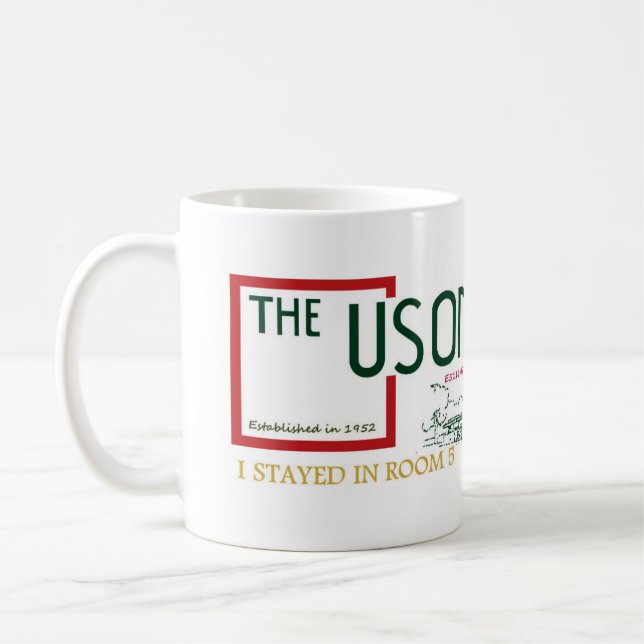 Ich bleibe in Raum 5 - Tasse (Links)