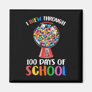 Ich blutete durch 100 Tage Gumball-Schule glücklic Magnet