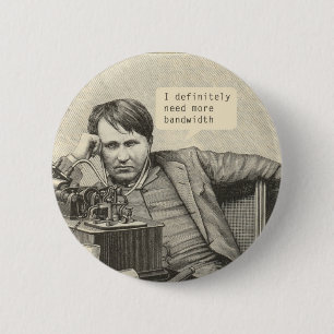 Ich brauche definitiv mehr Bandbreite Button