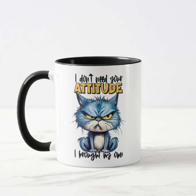 Ich brauche deine Liebeskat nicht Tasse (Links)
