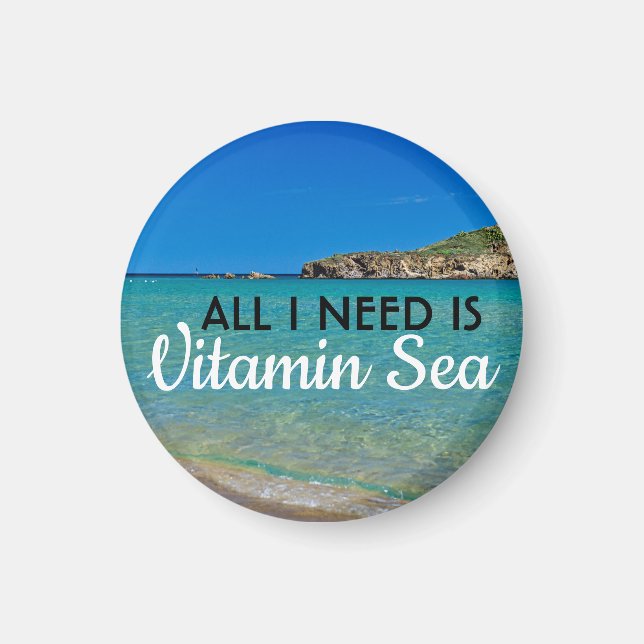 Ich brauche den türkisfarbenen Strand von Vitamin  Magnet (Vorne)