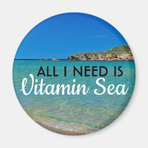 Ich brauche den türkisfarbenen Strand von Vitamin  Magnet
