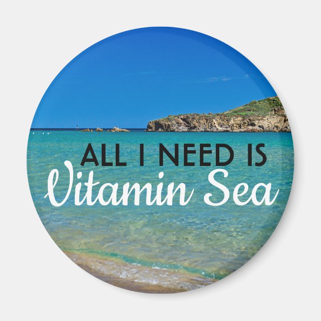 Ich brauche den türkisfarbenen Strand von Vitamin  Magnet (Vorne)
