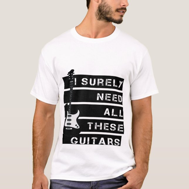 Ich brauche diese Gitarren T-Shirt (Vorderseite)
