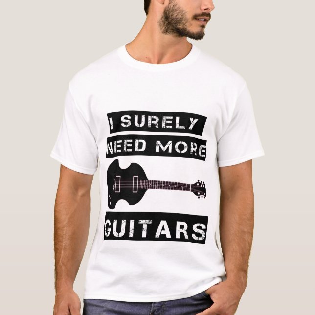 Ich brauche diese Gitarren T-Shirt (Vorderseite)