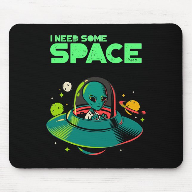 Ich brauche ein bisschen Raumfahrtbewusstsein für  Mousepad (Vorne)