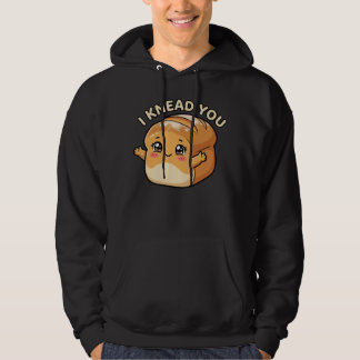 Ich brauche ein Du – Kawaii Brot Hoodie