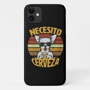 ICH BRAUCHE EIN SÜßES CHIHUAHUA BIER Case-Mate iPhone HÜLLE