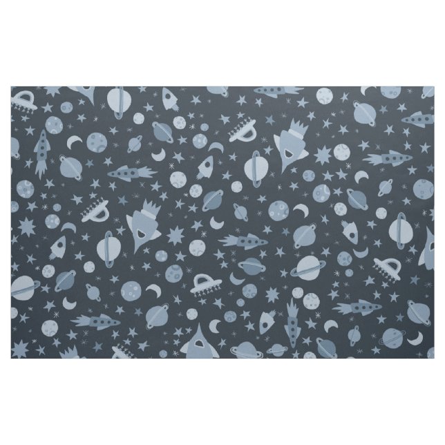 Ich brauche ein Universum-UFO Muster Stoff (Yard (91,4 cm))