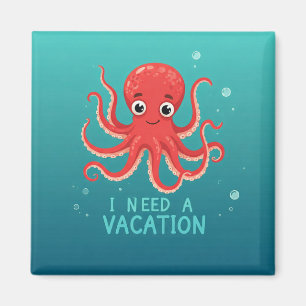 Ich brauche ein Urlaubsmagnet Magnet