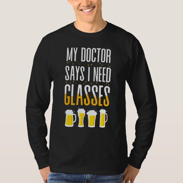 Ich brauche eine Brille für den Freund T-Shirt (Vorderseite)