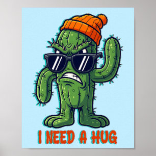 Ich brauche eine Umarmung Poster