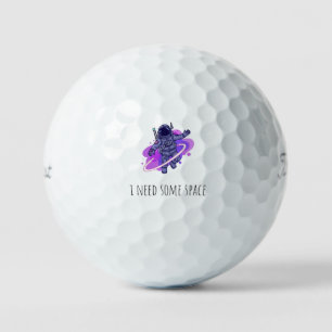 'Ich brauche etwas Platz' Lustiges Verspieltes Ast Golfball
