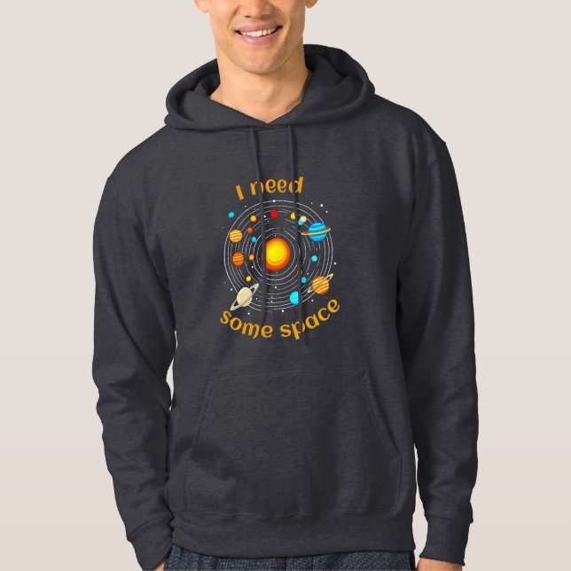 Ich brauche etwas Raumastronomie-Spaß-T - Shirt (Vorderseite)