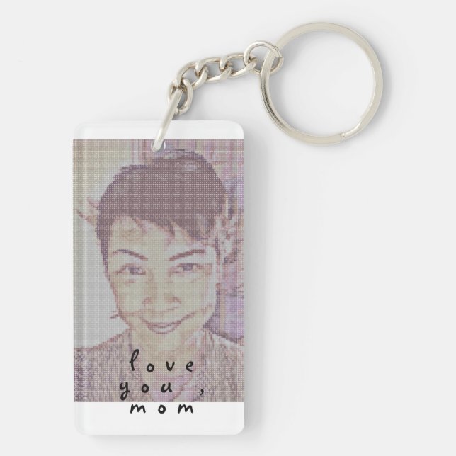 Ich brauche immer Mutter Schlüsselanhänger (Rückseite)