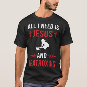 Ich brauche Jesus Beat Box Beatboxing Beatbox T-Shirt