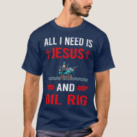Ich brauche Jesus und Ölriss Rughals Offshore-Plat