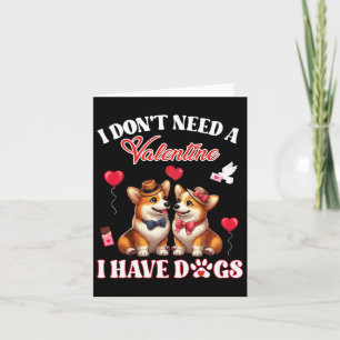 Ich brauche kein Valentin, ich habe walisische Far Karte