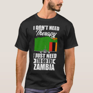 Ich brauche keine Therapie, die ich nur nach Sambi T-Shirt