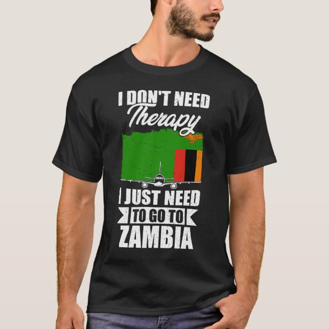 Ich brauche keine Therapie, die ich nur nach Sambi T-Shirt (Vorderseite)