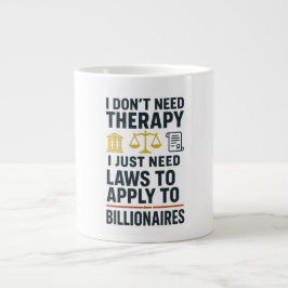 Ich brauche keine Therapie, Gesetze, die auf Milli Jumbo-Tasse