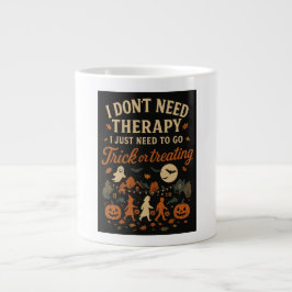 Ich brauche keine Therapie, ich brauche einen Tric Jumbo-Tasse