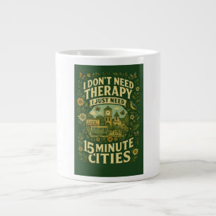 Ich brauche keine Therapie, ich brauche nur 15 Min Jumbo-Tasse