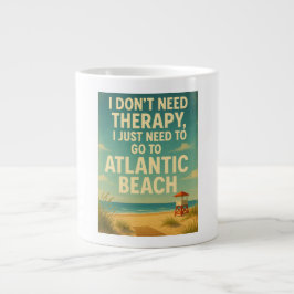 Ich brauche keine Therapie, ich brauche nur Atlant Jumbo-Tasse