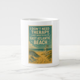 Ich brauche keine Therapie, ich brauche nur E Atla Jumbo-Tasse