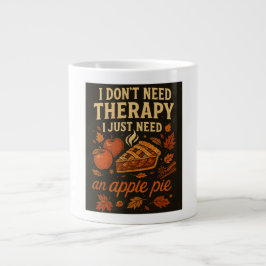 Ich brauche keine Therapie, ich brauche nur einen  Jumbo-Tasse