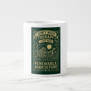Ich brauche keine Therapie, ich brauche nur erneue Jumbo-Tasse