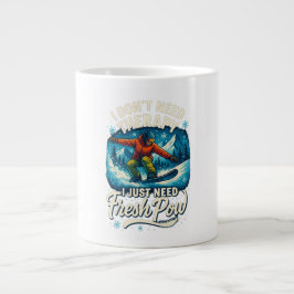Ich brauche keine Therapie, ich brauche nur frisch Jumbo-Tasse
