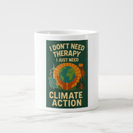 Ich brauche keine Therapie, ich brauche nur Klimas Jumbo-Tasse