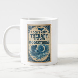 Ich brauche keine Therapie, ich brauche nur Mondst Jumbo-Tasse