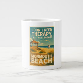 Ich brauche keine Therapie, ich brauche nur Monmou Jumbo-Tasse