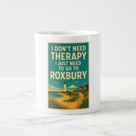 Ich brauche keine Therapie, ich brauche nur Roxbur Jumbo-Tasse