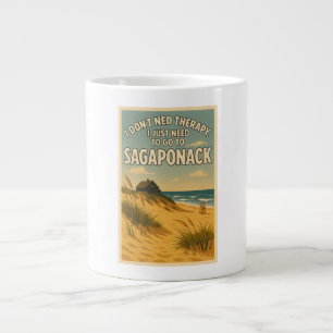 Ich brauche keine Therapie, ich brauche nur Sagapo Jumbo-Tasse
