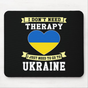 Ich brauche keine Therapie, ich muss einfach nach  Mousepad