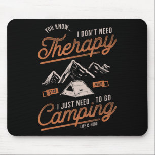 Ich brauche keine Therapie, ich muss einfach nur c Mousepad
