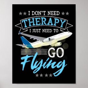 Ich brauche keine Therapie, ich muss einfach nur f Poster