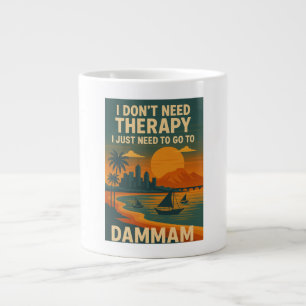 Ich brauche keine Therapie, ich muss nur nach Damm Jumbo-Tasse
