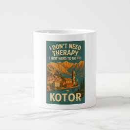 Ich brauche keine Therapie, ich muss nur nach Koto Jumbo-Tasse