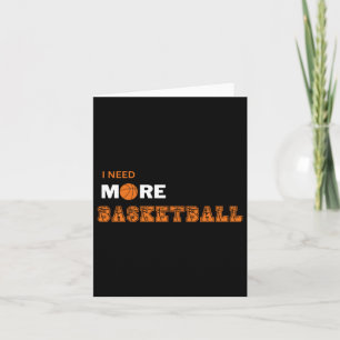 Ich brauche mehr Basketball Karte