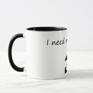 Ich brauche mehr Platz - ein lustiger Astronaut Tasse