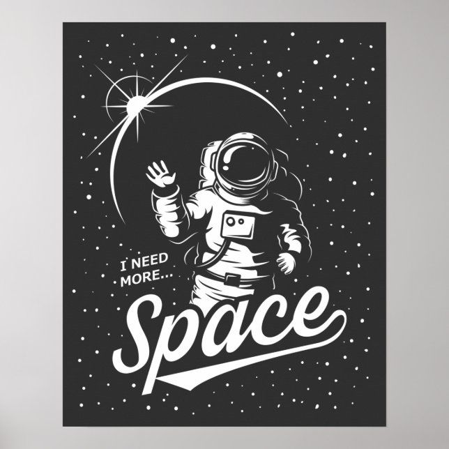 Ich brauche mehr Platz Poster (Vorne)