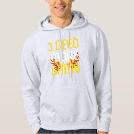 Ich brauche mehr Slogan mit fenix Hoodie
